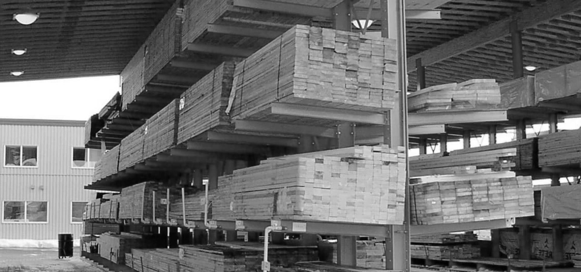 Cantilever systems warehouse storage system