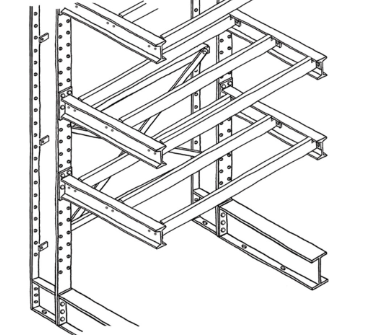 CANTILEVER DESIGN warehouse storage system