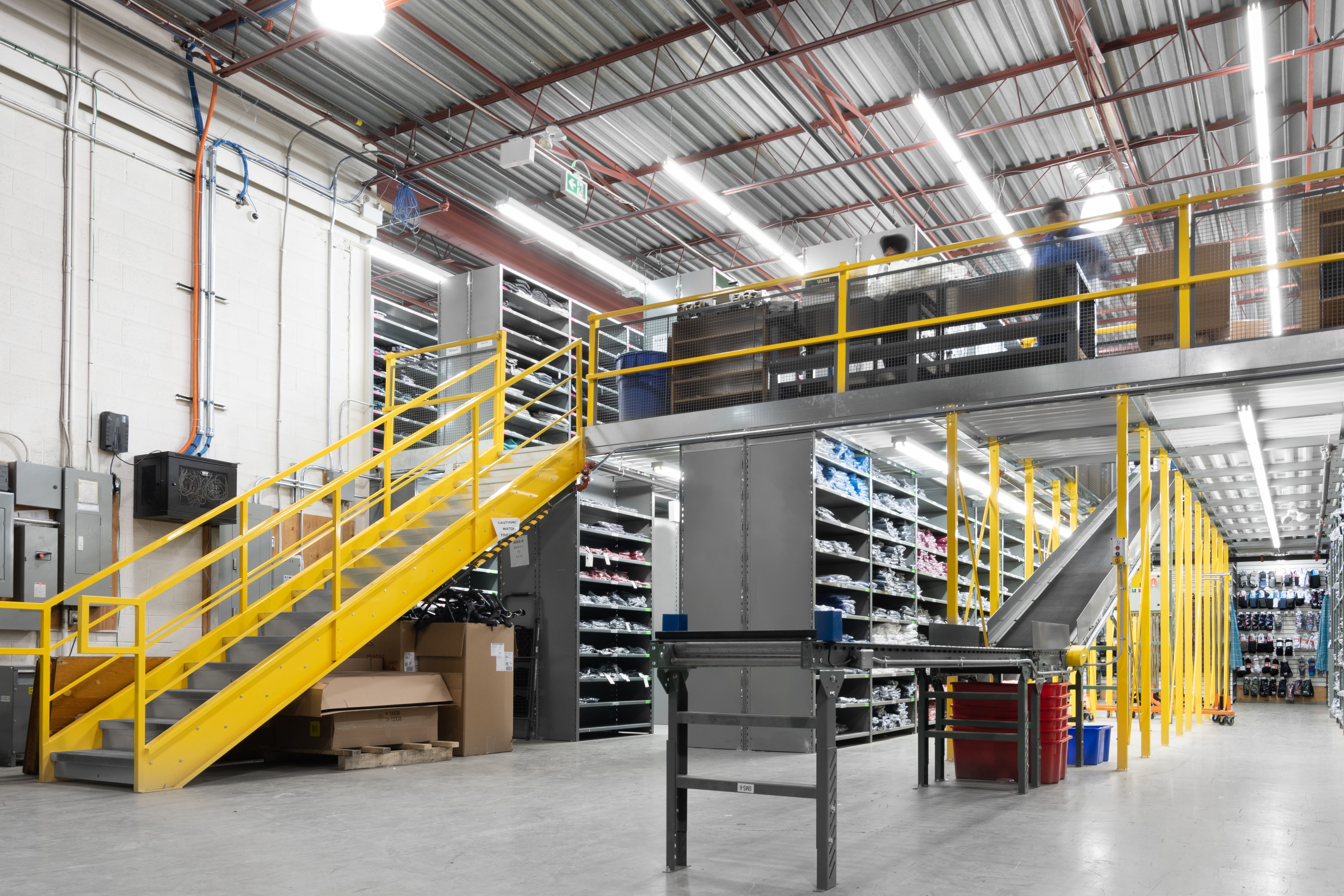 MULTI-LEVEL STORAGE 
(PICK MODULES) warehouse storage system