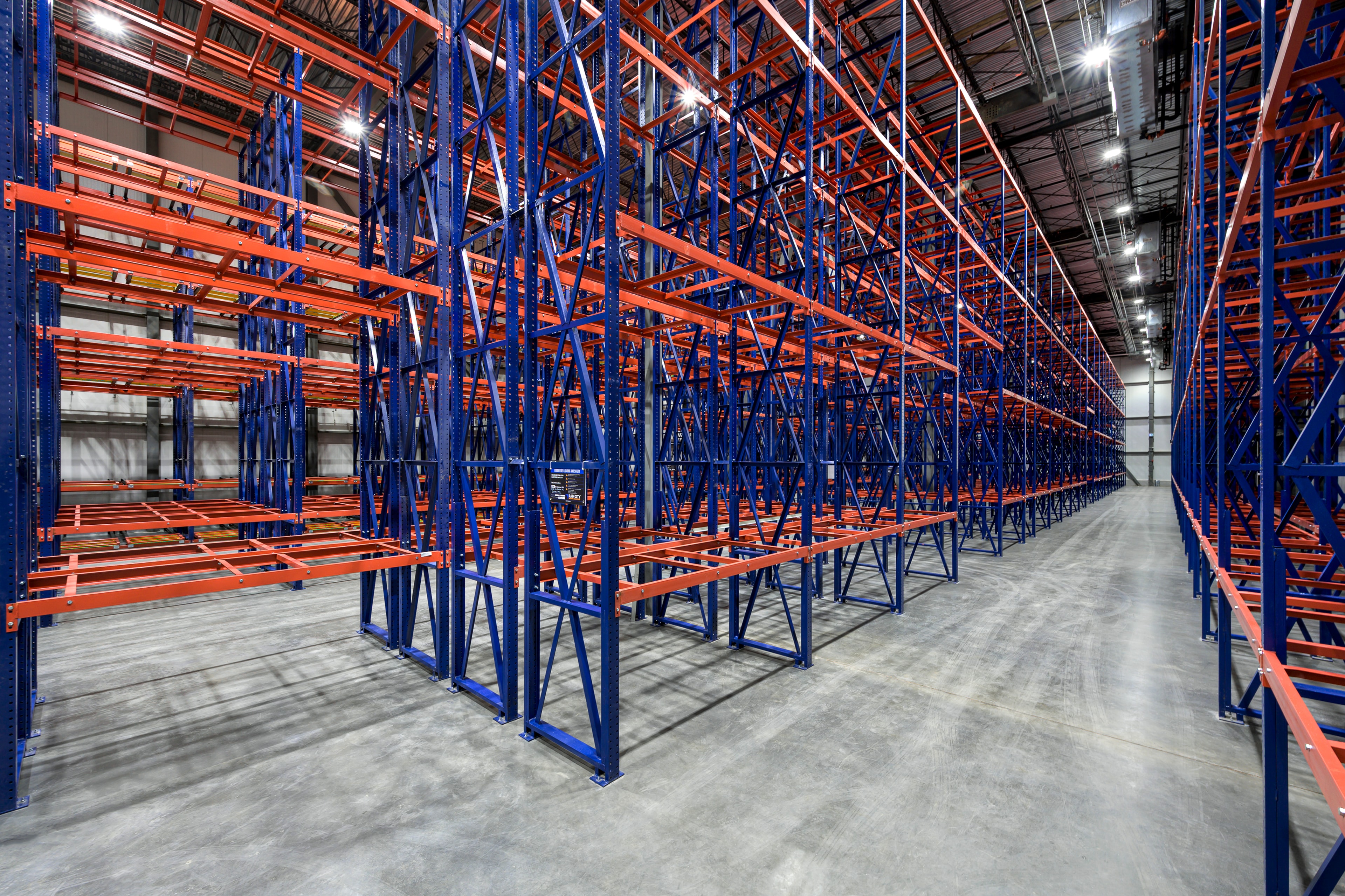 STRUCTURAL PALLET RACKING warehouse storage system