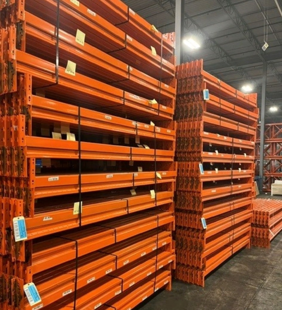 GOOD CONDITION USED RACKING warehouse storage system