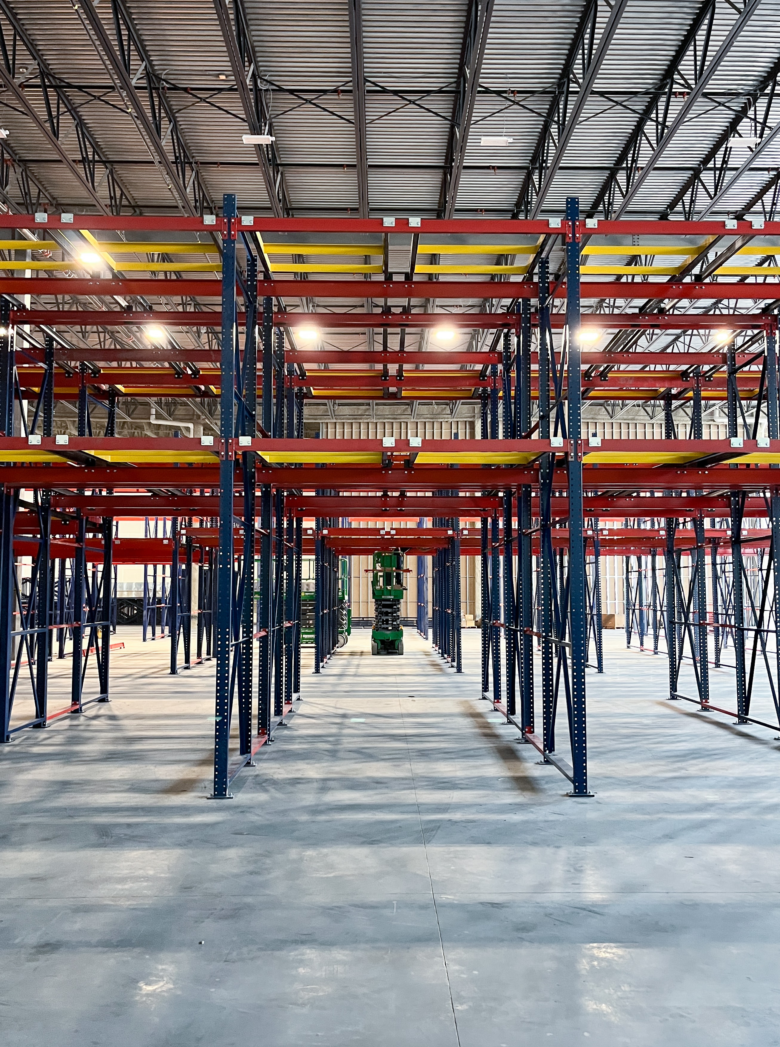 PUSH-BACK 
racking warehouse storage system