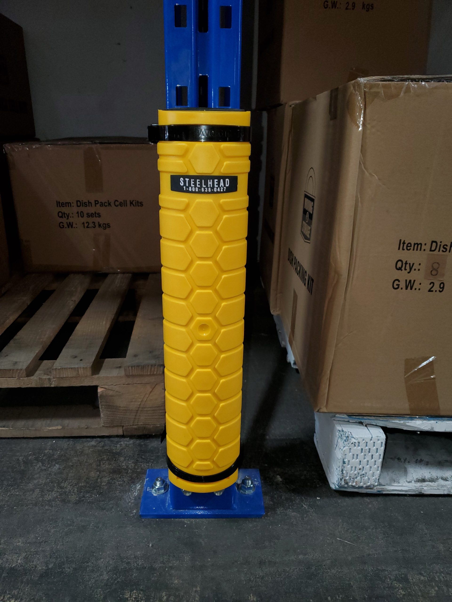 Pallet Rack Column Guards Steelhead Warehouse Solutions Ltd.